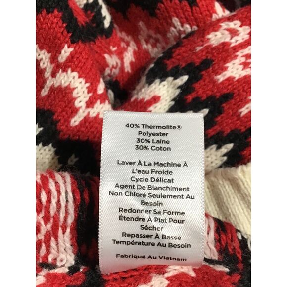 Talbots Fair Isle Thermolite Sweater MP - Picture 9 of 10